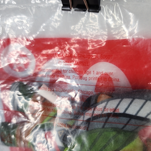 SOLD ●Marvel Falcon Captian America Brave New World McDonalds Happy Meal Toy NWT - Picture 11 of 11